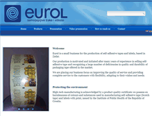 Tablet Screenshot of eurol.hr