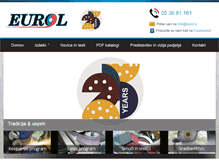 Tablet Screenshot of eurol.si